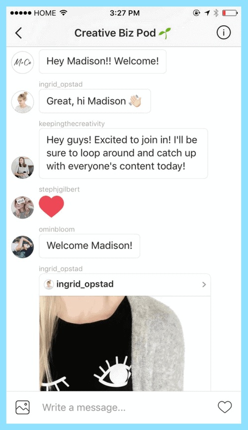 Engagement pod