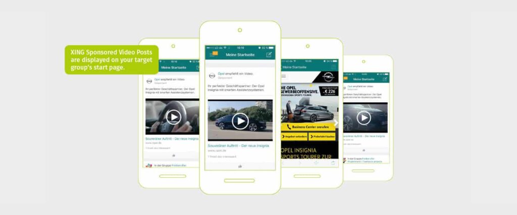 Video ad Xing