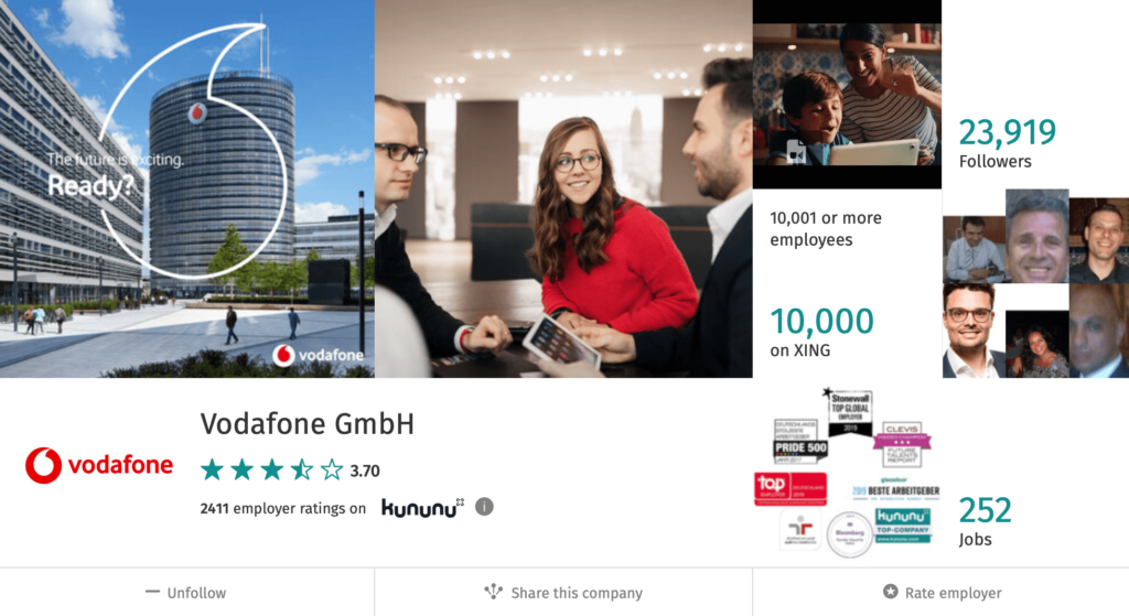 Business pagina