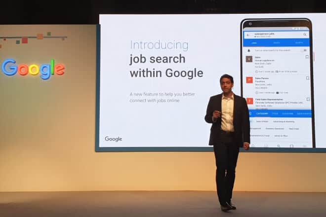 Google Jobs lancering