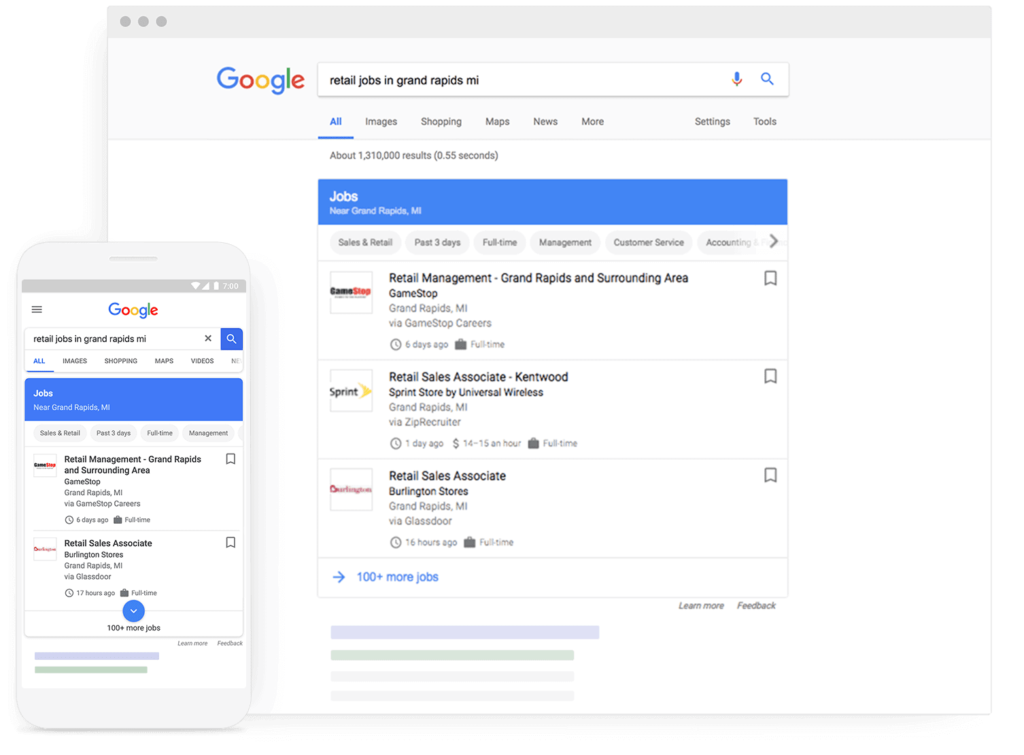 Google Vacatures