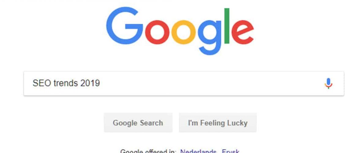 Zoekmachine optimalisatie trends 2019 google seo